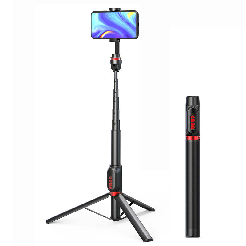 AB203B Cell Phone Bluetooth Selfie Stick Tripod with Remote Portable Phone Tripod Stand for iPhone Samsung (1.5m) AB203B Cell Phone Bluetooth Selfie Stick Tripod with Remote Portable Phone Tripod Stand for iPhone Samsung (1.5m)